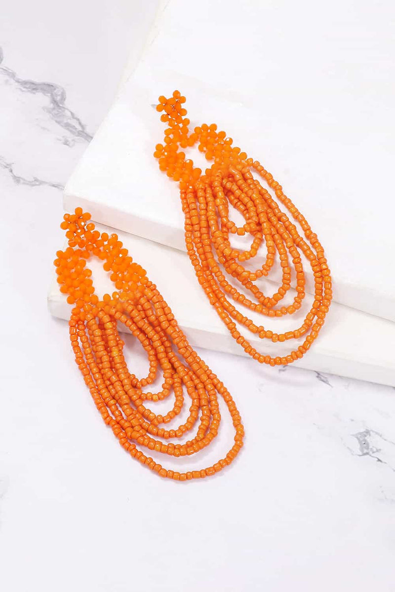 Beaded Dangle Earrings