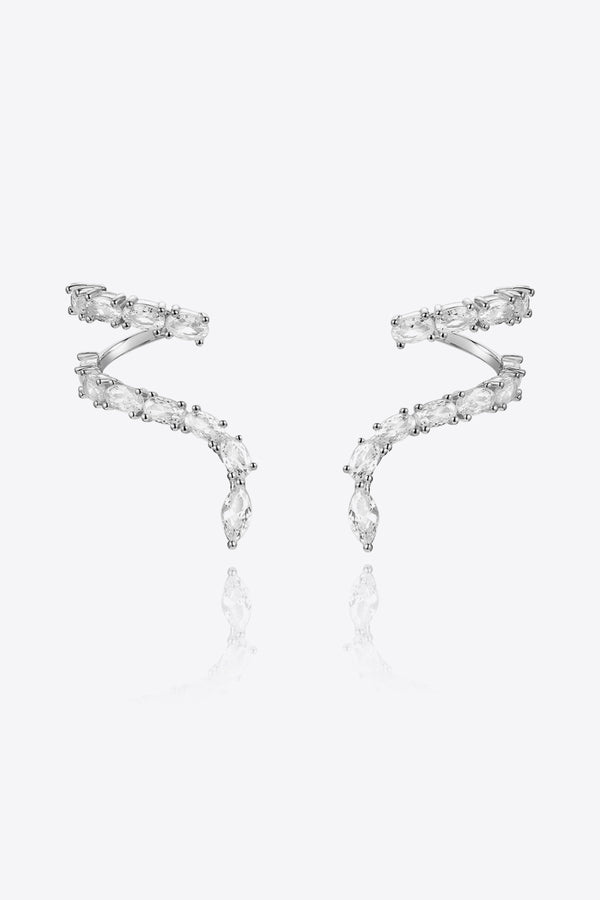 Zircon 925 Sterling Silver Earrings